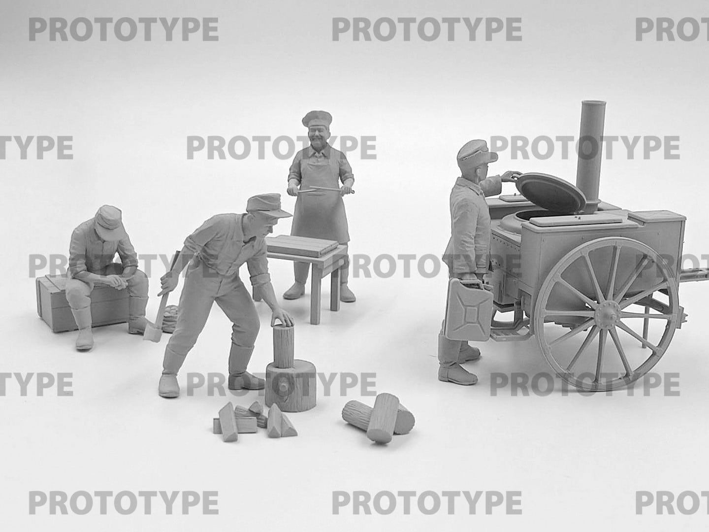 In PROccess! Feldkuche II German Field Kitchen with Cooks