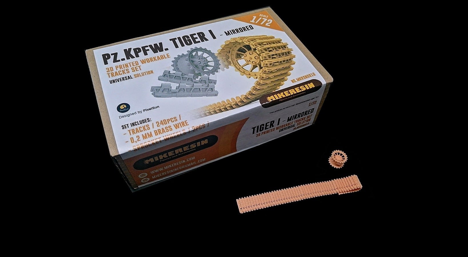 Mikeresin 1/72 Tiger Tracks Review