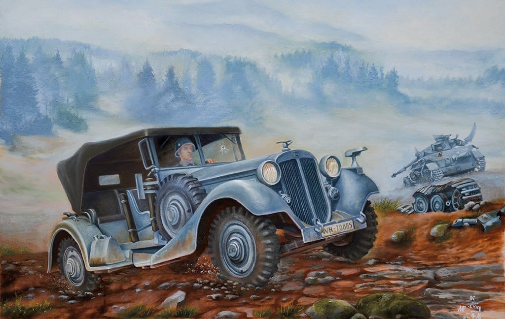 Roden: Type 830R, Horch V8