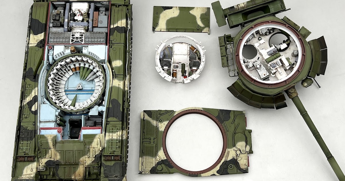 Amusing Hobby has finally released its 35th-scale T-80U interior in full scale.