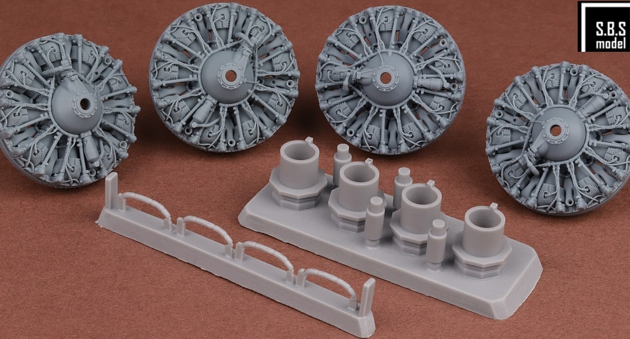 B-17F/G engine set released