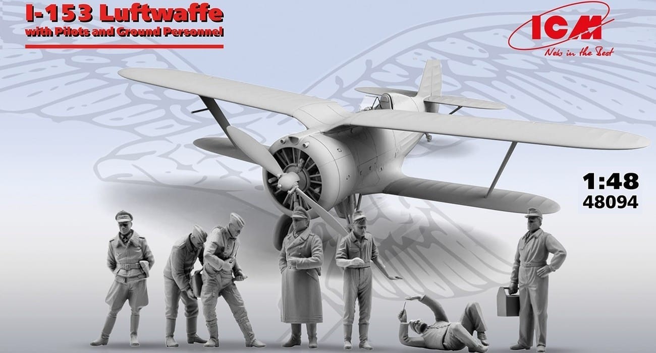 I-153 Luftwaffe with Ground Personnel & Pilots - SOON FOR SALE