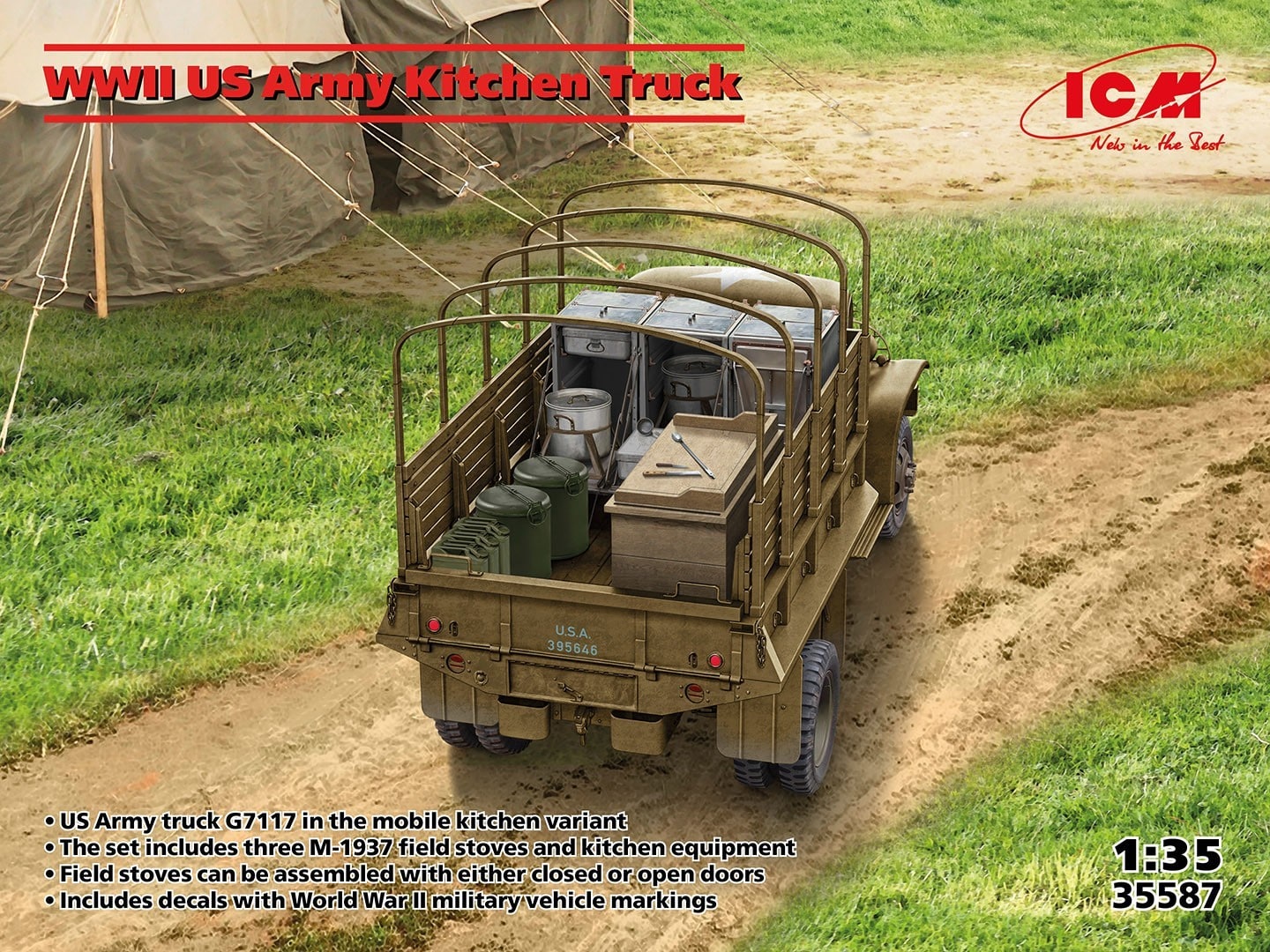 Soon on sale! WWII US Army Kitchen Truck
