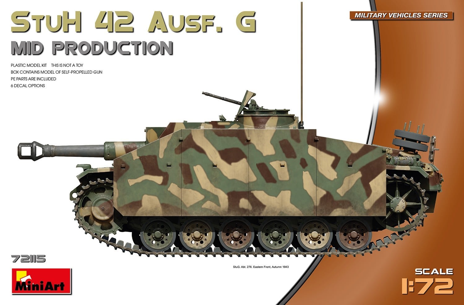G MID PRODUCTION 72115 StuH42 Ausf. G MID-PRODUCTION
