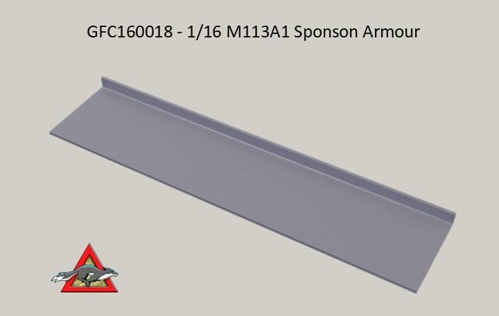 Grey Fox Concepts: Australian Sponson M113A1 Armour