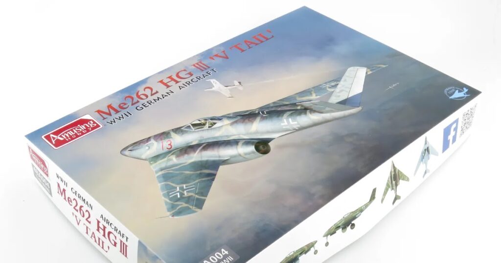 48th scale Me 262 HG 'Hochgeschwindigkeit' from Amusing Hobby.