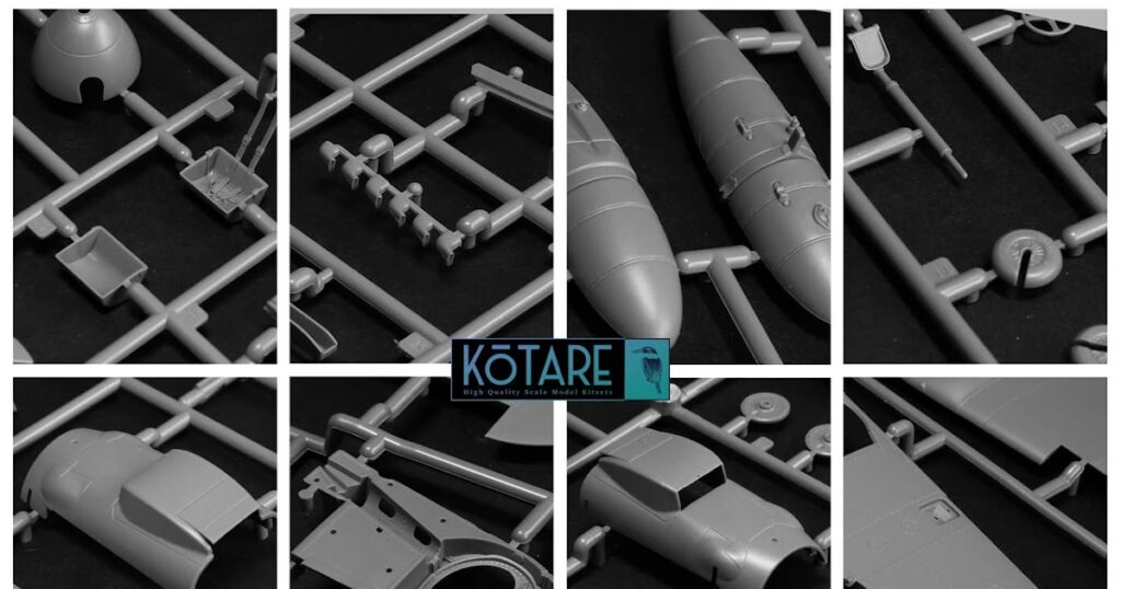 Kotare 1/32 Bf. 109K-4 first test shot...