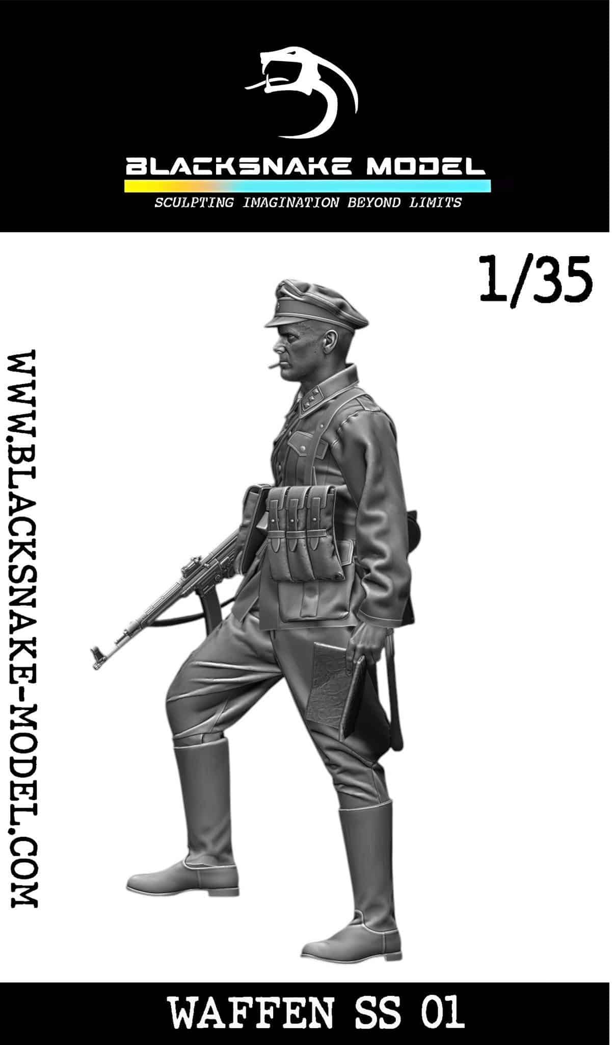 Waffen SS Figures from BlackSnake Model