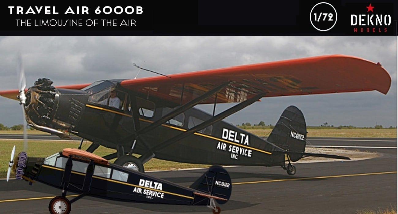 Delta Air Service Travel Air 6000B Coming Soon