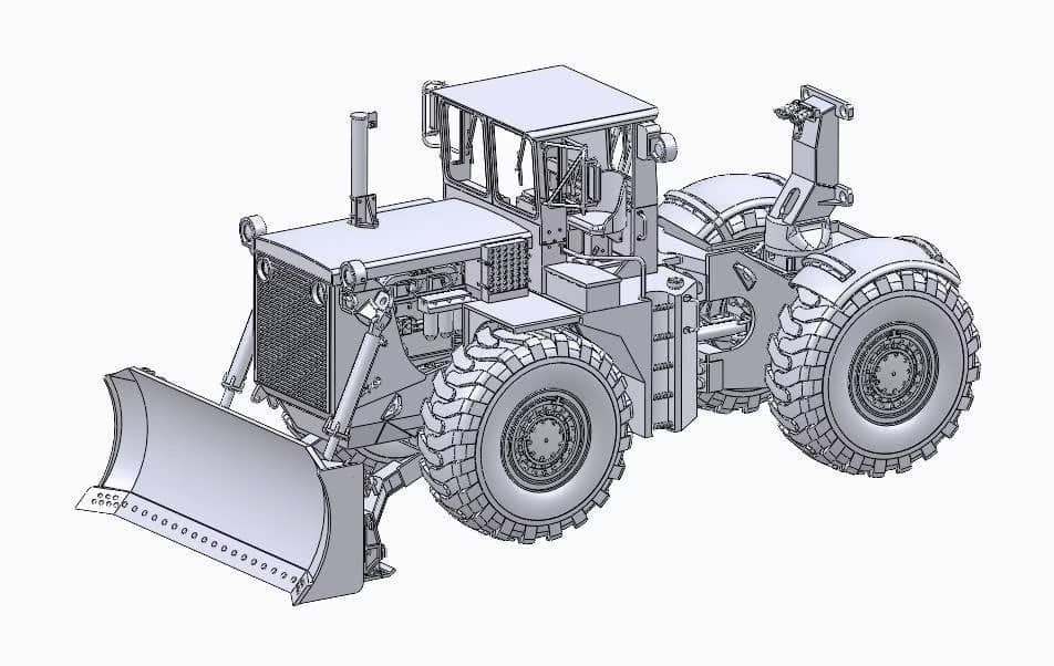 Hobby Link: Clark Tractor 290M