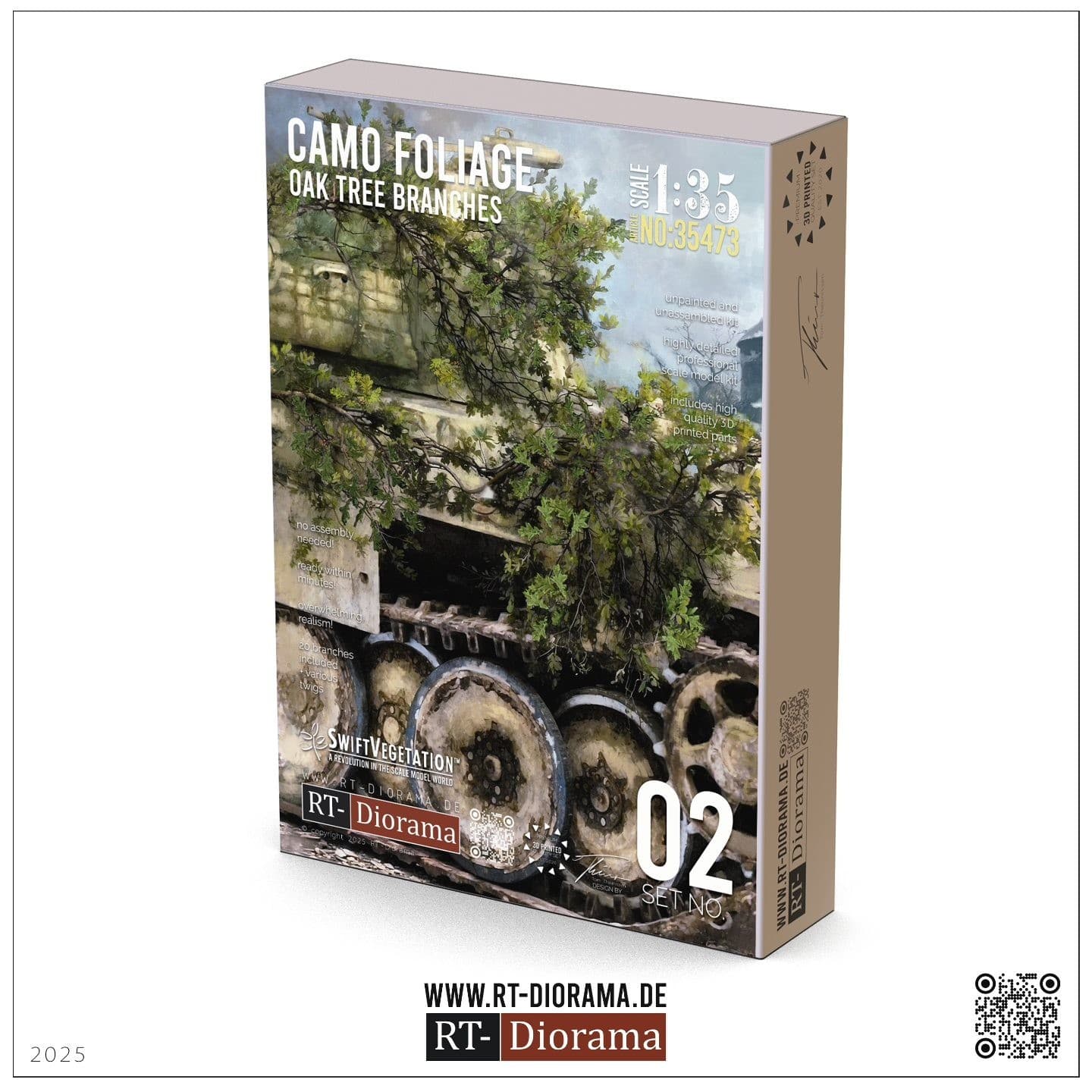 Oak Tree Camo Foliage From RT Diorama
