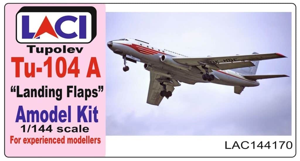 Tu-104A Flap set Arriving Soon
