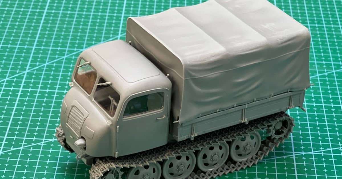 MiniArt's 1/35th scale Raupenschlepper OST RSO/01. Early Prod