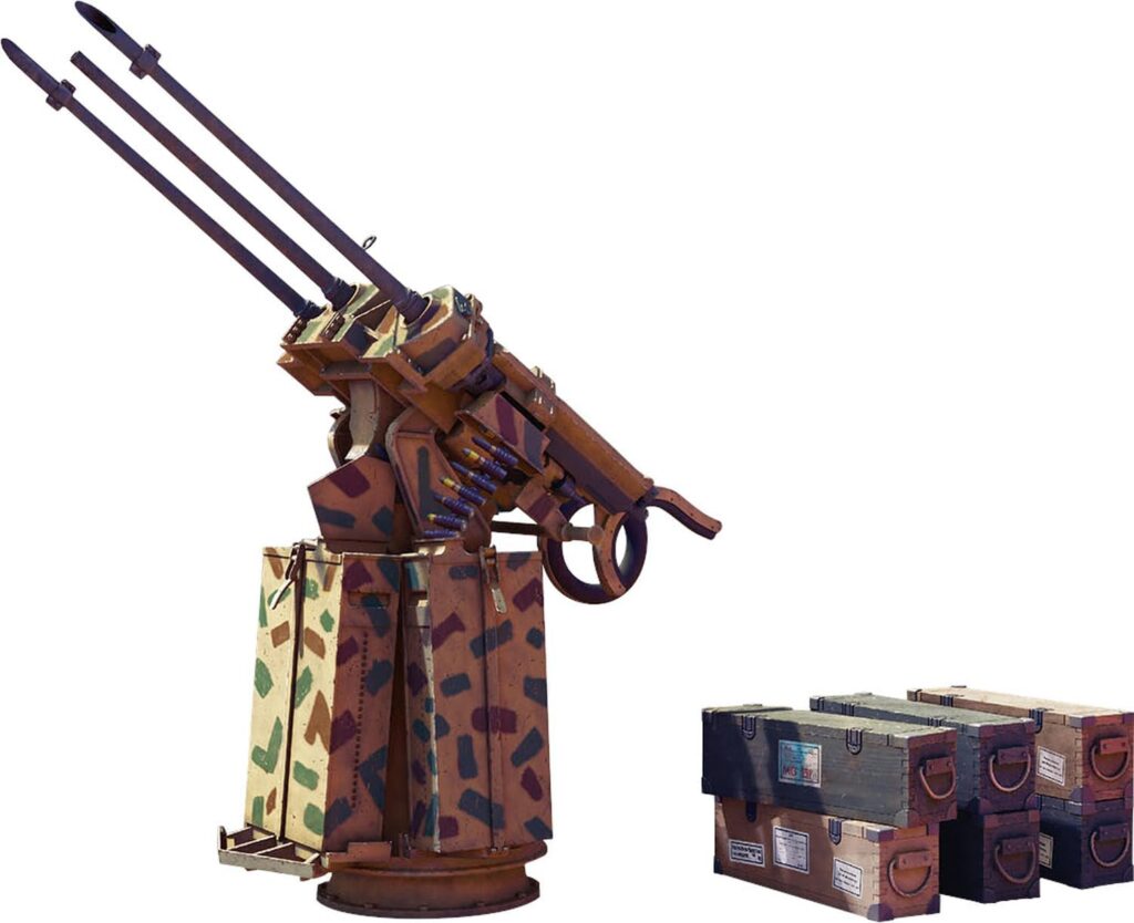 Flugabwehr-MG 151/20 Drilling Gun Mount