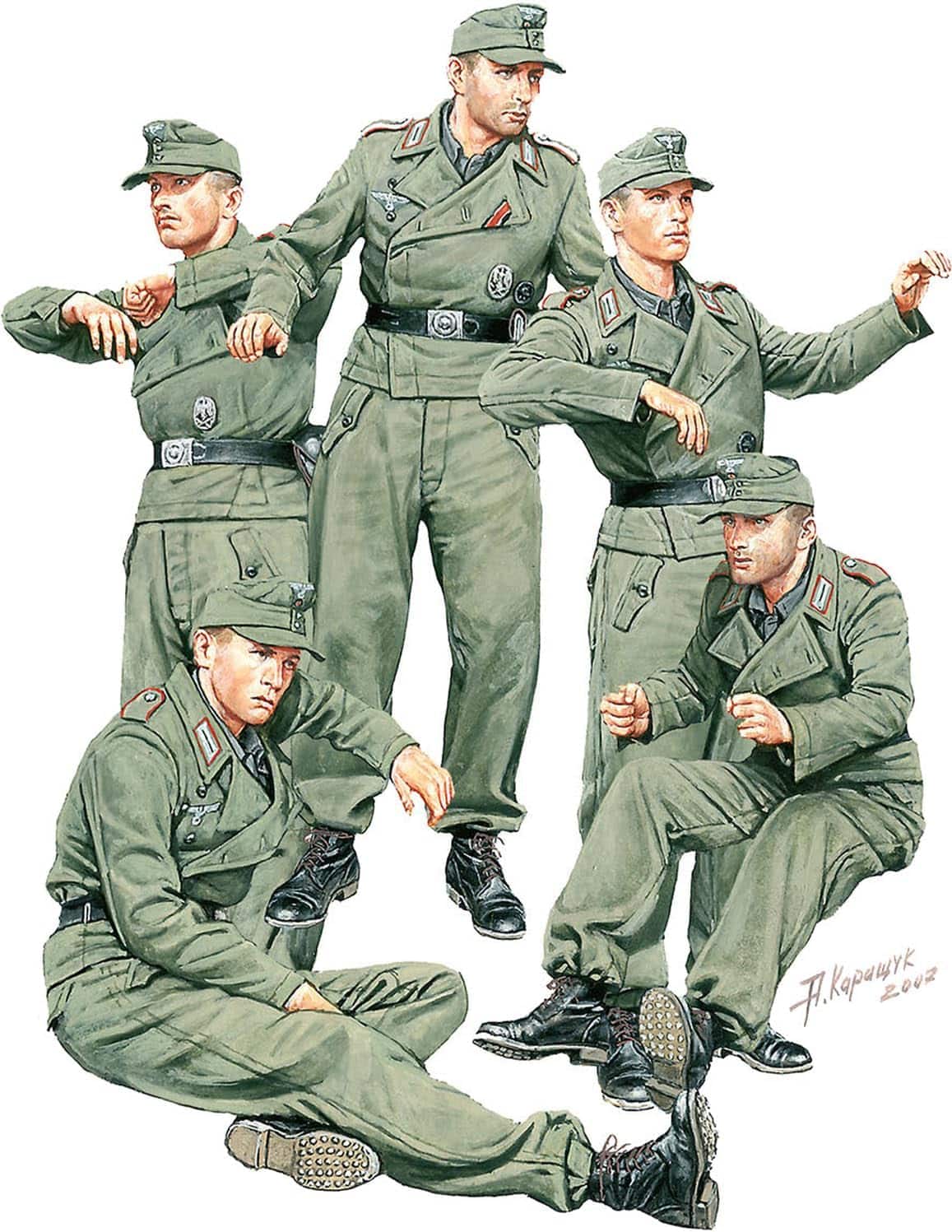 MiniArt German AFV crew (Special edition)