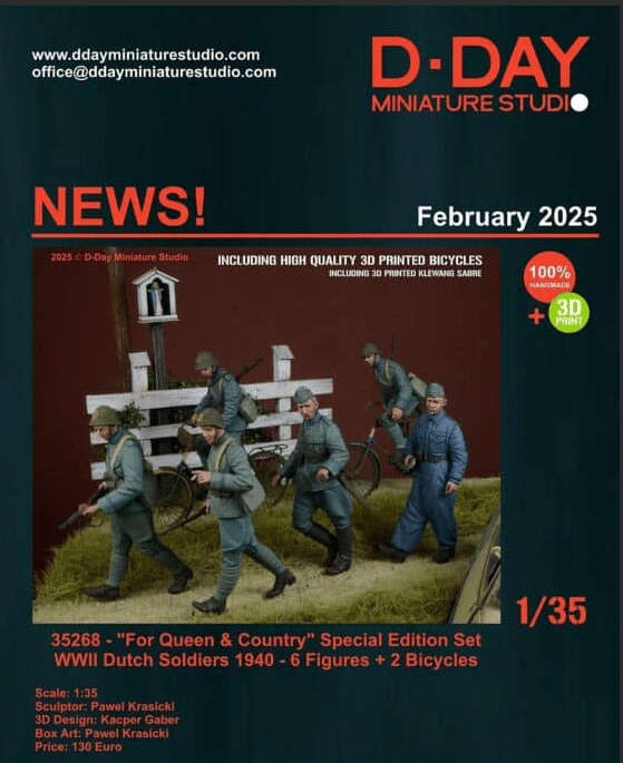 Dutch Soldiers 1940 by D-Dey Studio