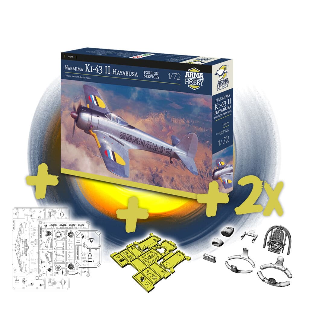 Arma Hobby Ki-43 in Foreign Service Box
