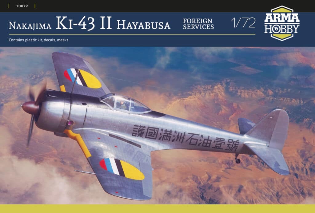 Arma Hobby Ki-43 in Foreign Service Box Art
