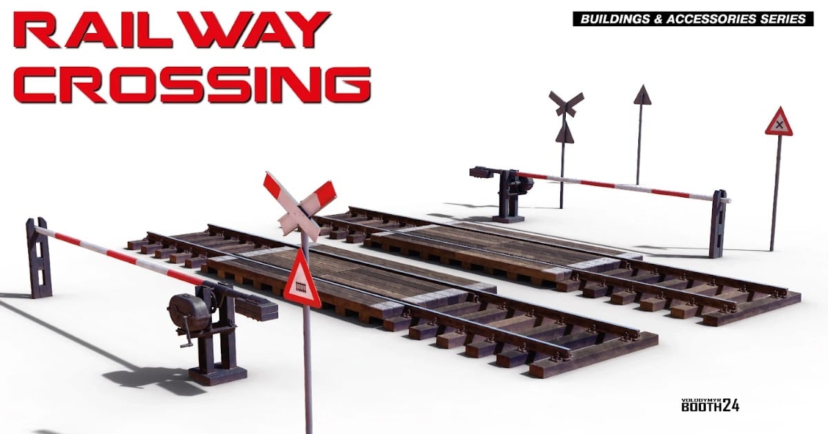 MiniArt's 1/35th scale Railway Crossing.