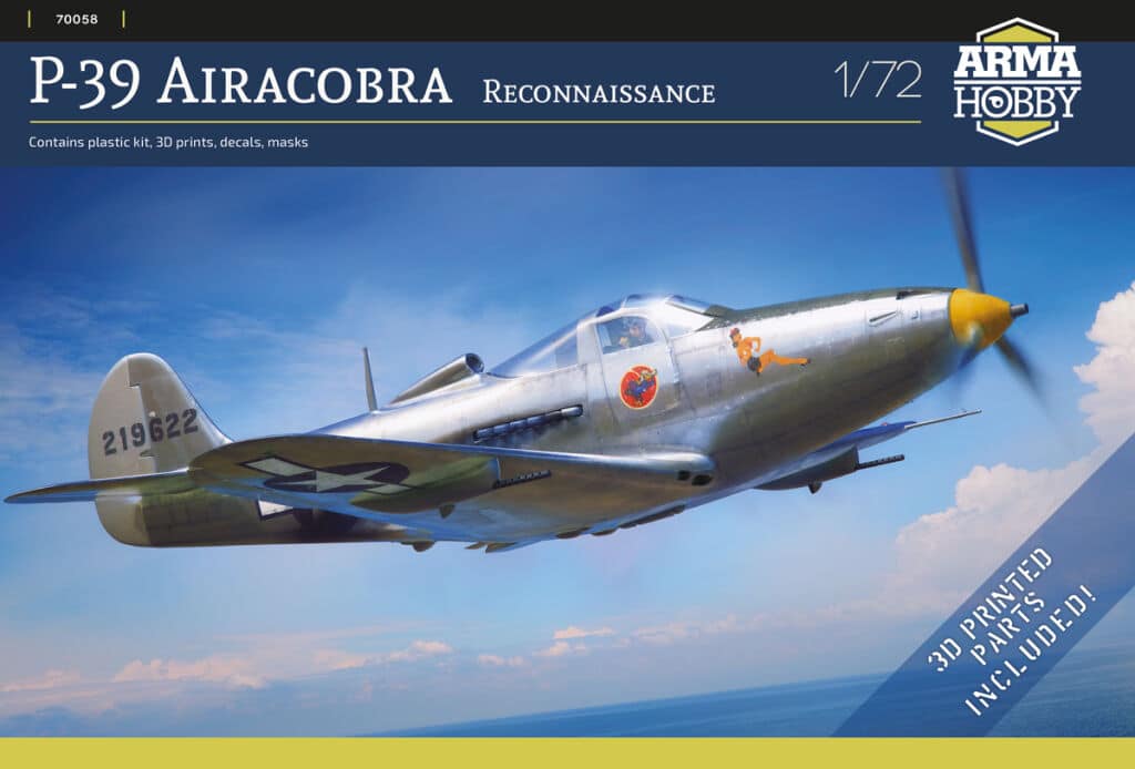 Arma Hobby P-39 Airacobra Recon Box Art