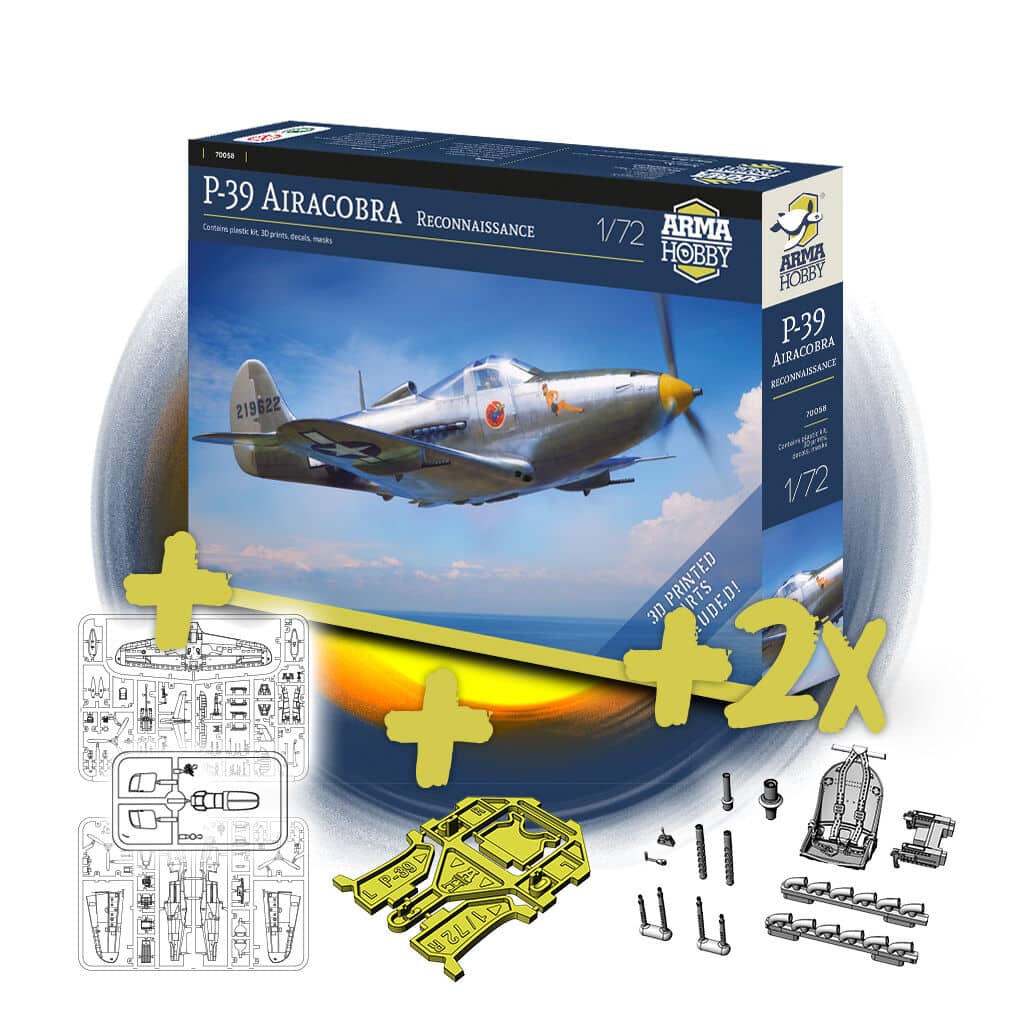 Arma Hobby P-39 Airacobra Recon Box