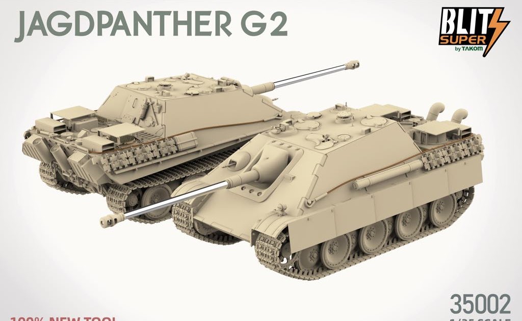 Takom's Jagdpanther G2 Blitz kit in 35th size...