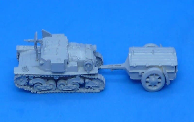 GB Modelli: L6/40 Carro Portamunizioni con Rimorchio