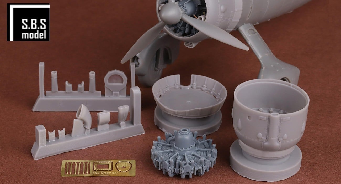 Lysander Engine & Cowling released