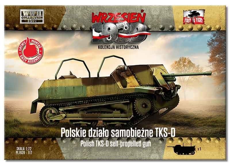 TKS-D Self Propelled Guns Braille Scale