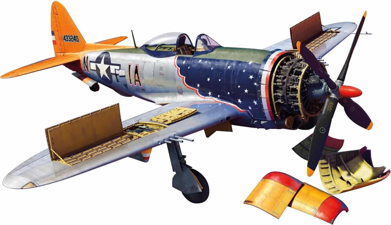 1:48 P-47D-30RA Thunderbolt Advanced Kit