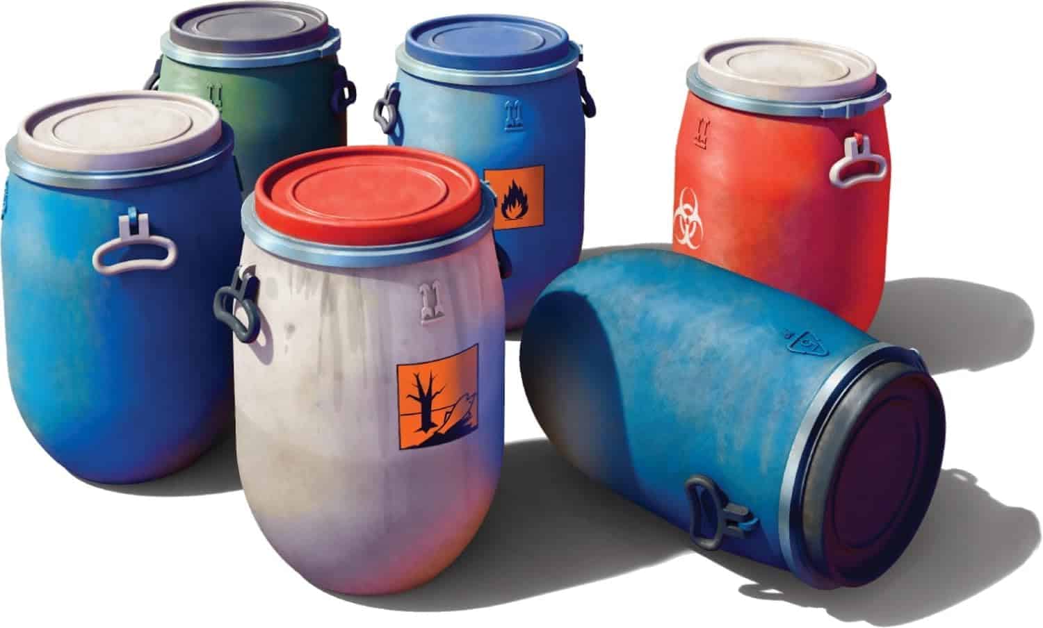 MiniArt Plastic Barrels 100L