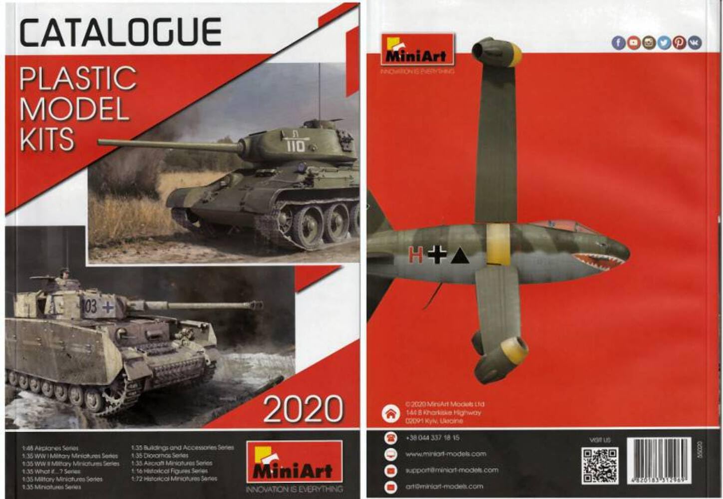 Libro MODELLINI CATALOGO MINIART 2019 PAG.83 MINIART MINCAT2020