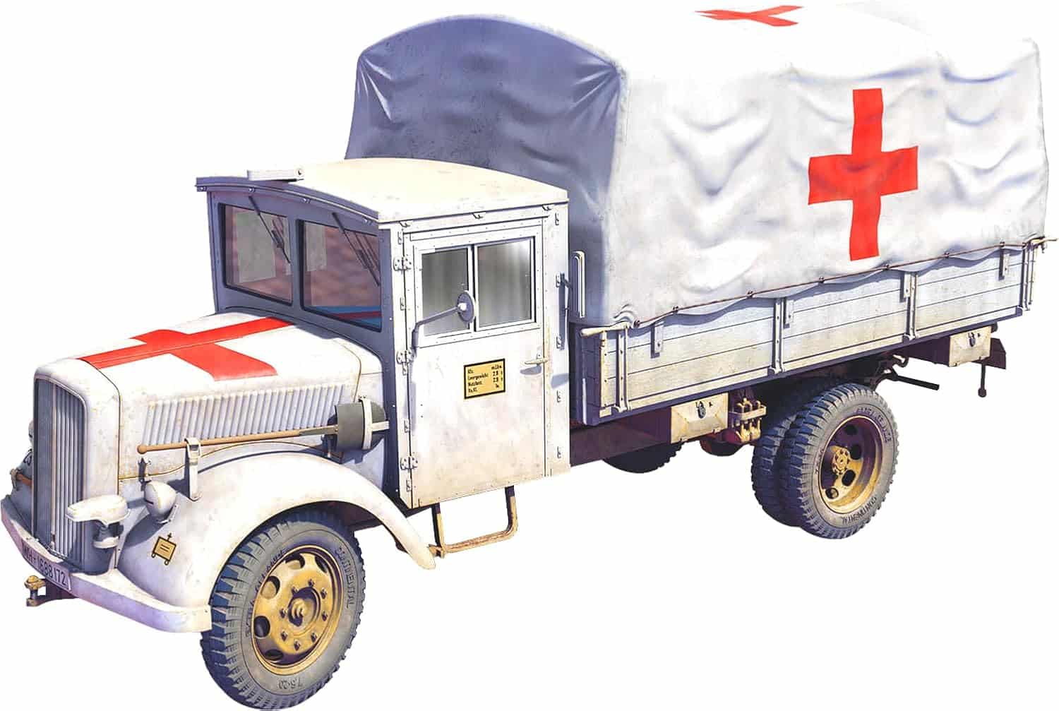 Mini Art 35450 1:35 L701 Dt. 3t Cargo truck - Faithful replica, Model Building Kit, Crafts Hobby, Gluing Model Kit Unpainted