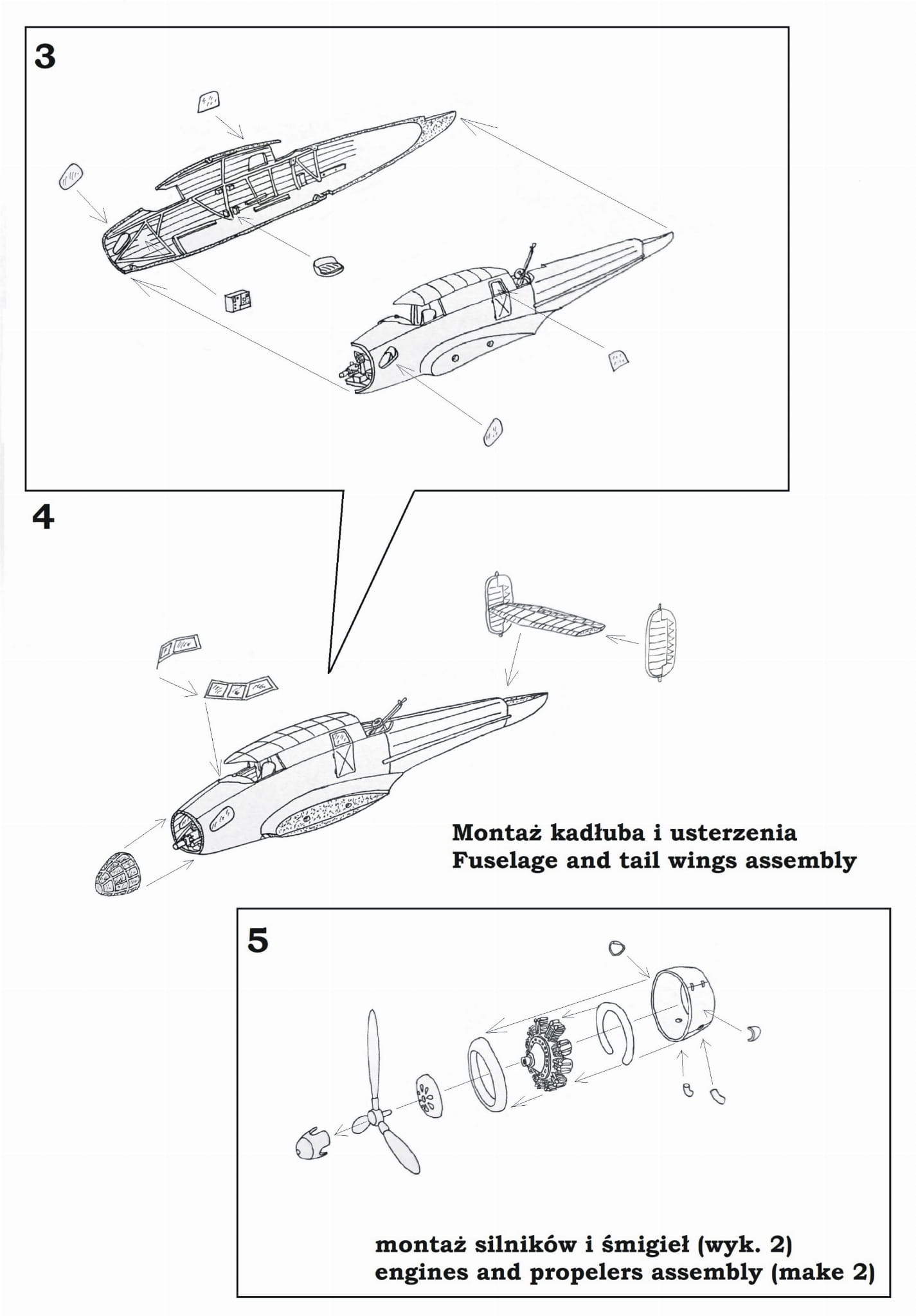 Choroszy Modelbud Releases 1-72 RWD-22 Polish Floatplane Instruction