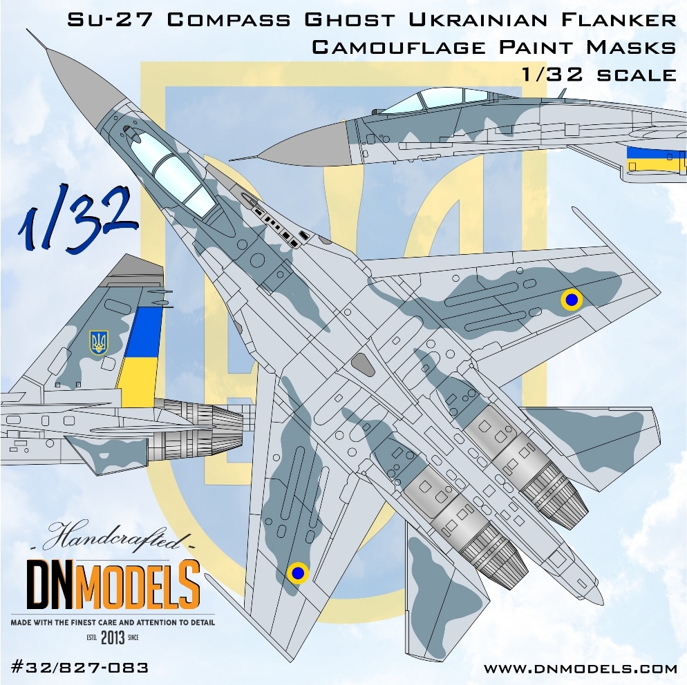 DN Models Cover-Su-27-Compass-Camo-Paint-Masks-set-32nd-scale-1