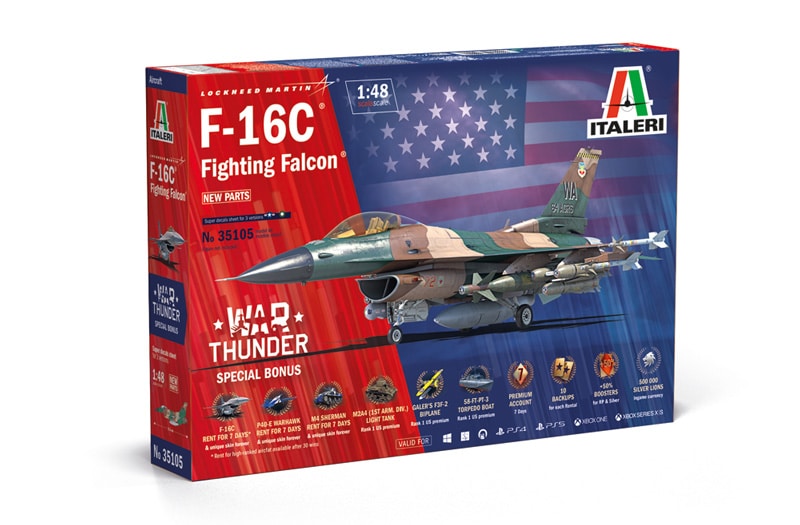 F-16C Fighting Falcon - WAR THUNDER Box