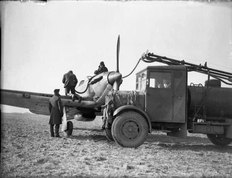 Mk I with original two-bladed propeller, in France circa 1939