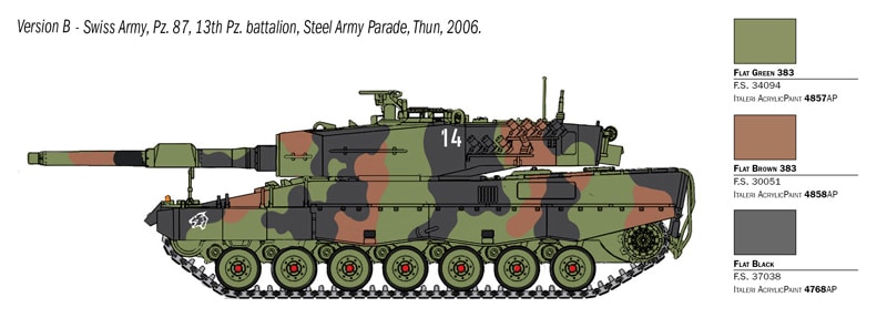 Leopard 2 A4 - WAR THUNDER Painting Paterns-2
