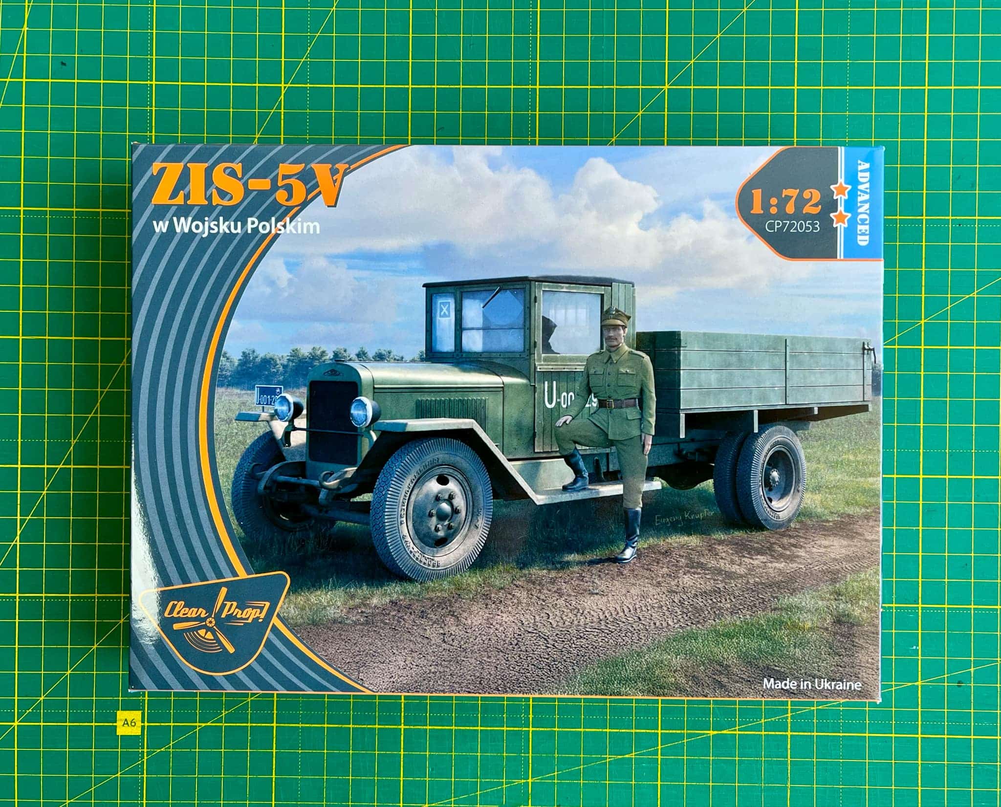 Clear Prop Models ZIS-5V w Wojsku Polskim 1-72 Scale