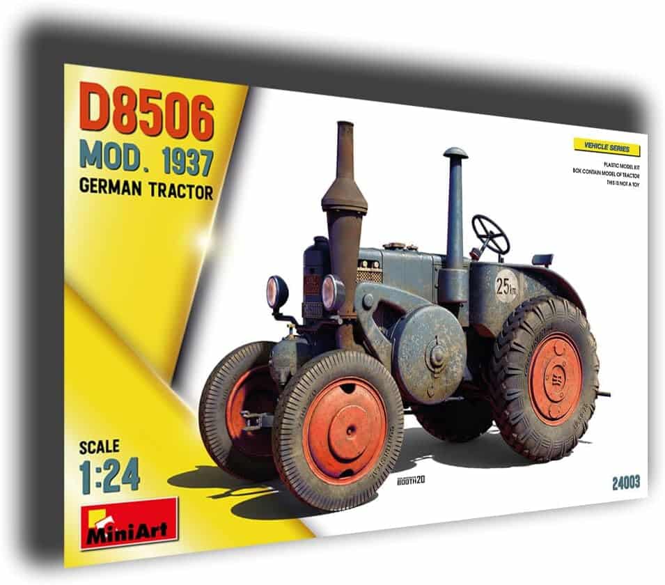 Miniart MA24003 - 1/24 - German tractor plastic Model kit