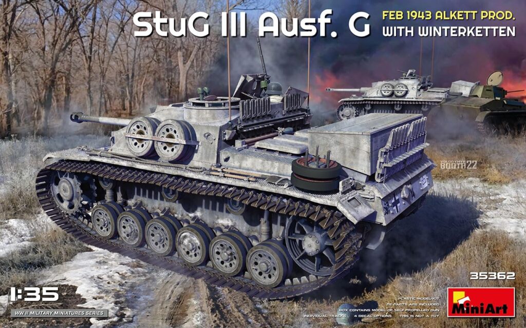 MiniArt Sprue Brothers 1 :35 StuGIII Ausf.G Winterkretten February 1943 Alkett Prod., MIA35362.