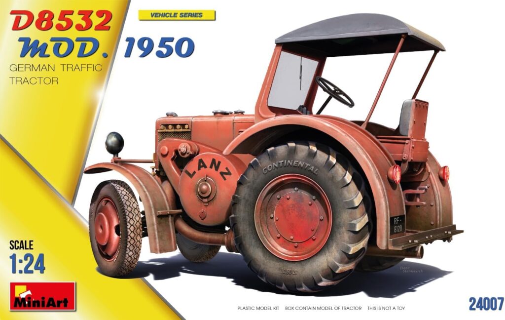 miniato(Miniart) D8532 Mod. 1950 German Tractor
