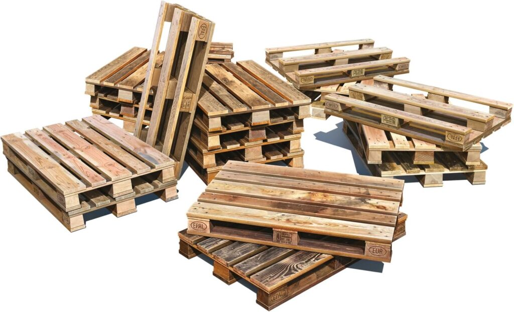 1:48 - Wooden Pallet Set