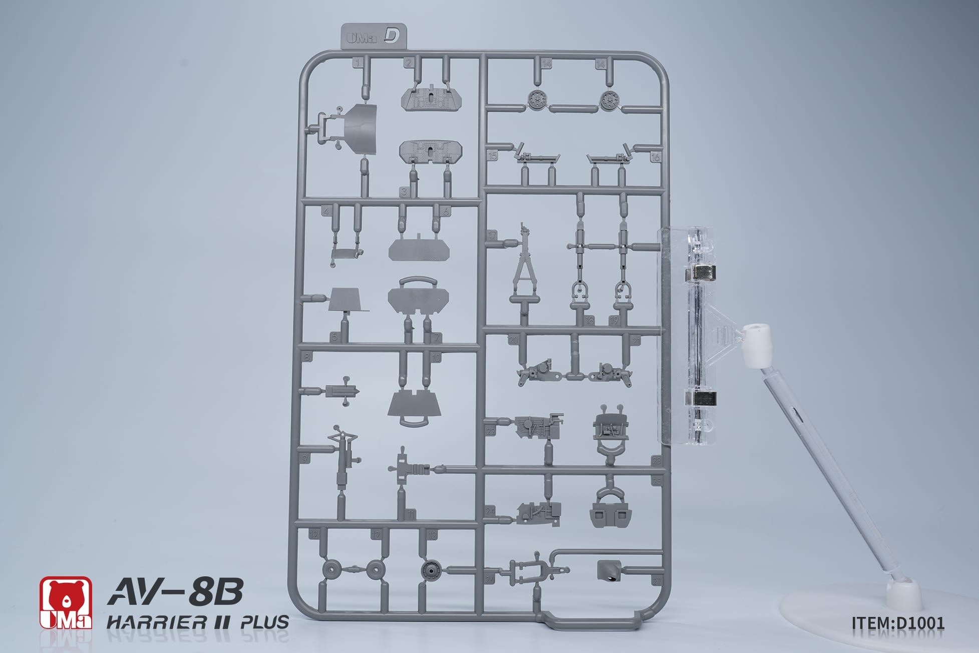 UMa Hobby Announces 1/48 AV-8B HARRIER II PLUS Detailed Rivet Plates D