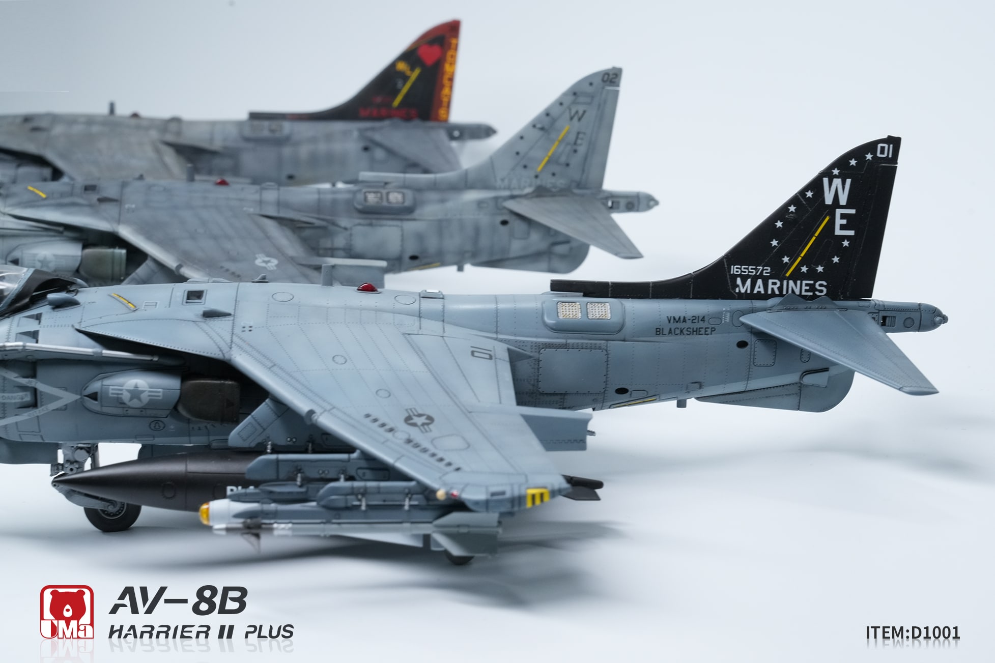 UMa Hobby Announces 1-48 AV-8B HARRIER II PLUS Completed Hand-Painted Model