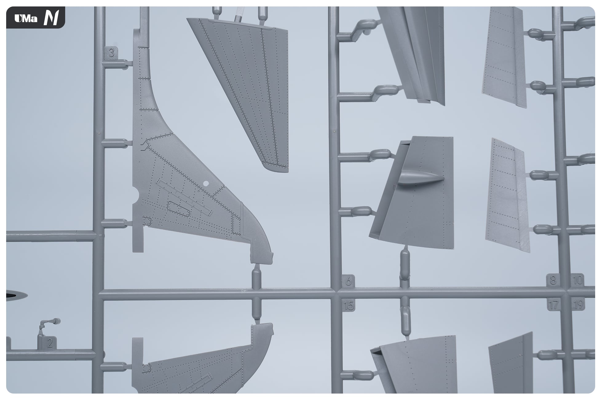 UMa Hobby Announces 1-48 AV-8B HARRIER II PLUS Detailed Rivet Plates N-2