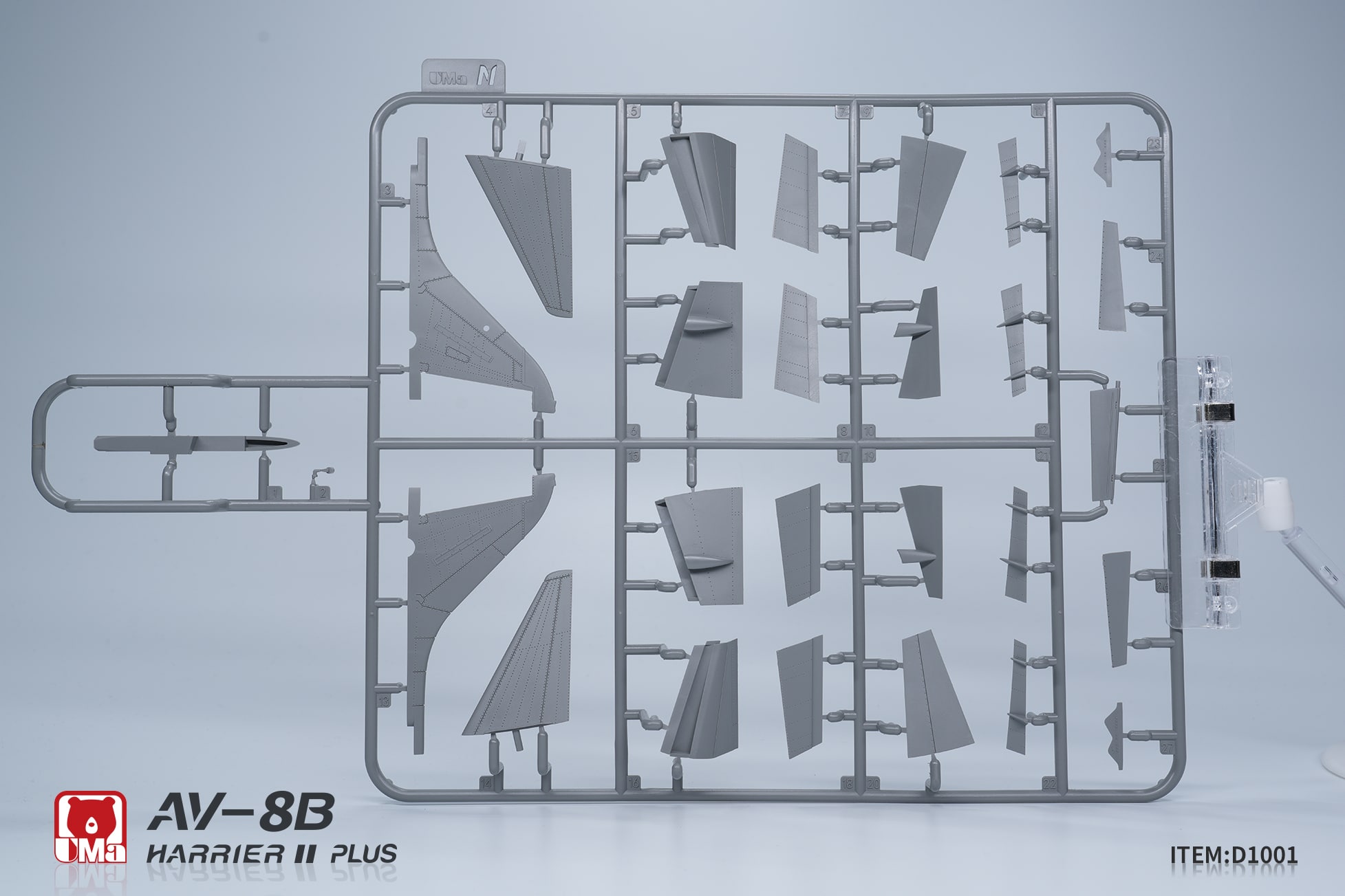 UMa Hobby Announces 1-48 AV-8B HARRIER II PLUS Detailed Rivet Plates N