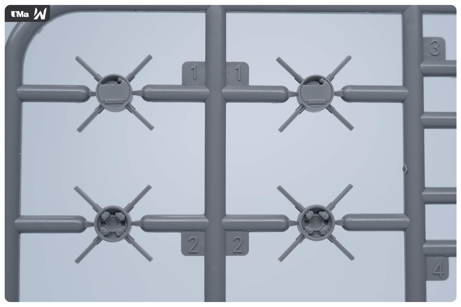 UMa Hobby Announces 1-48 AV-8B HARRIER II PLUS Detailed Rivet Plates W-3-2