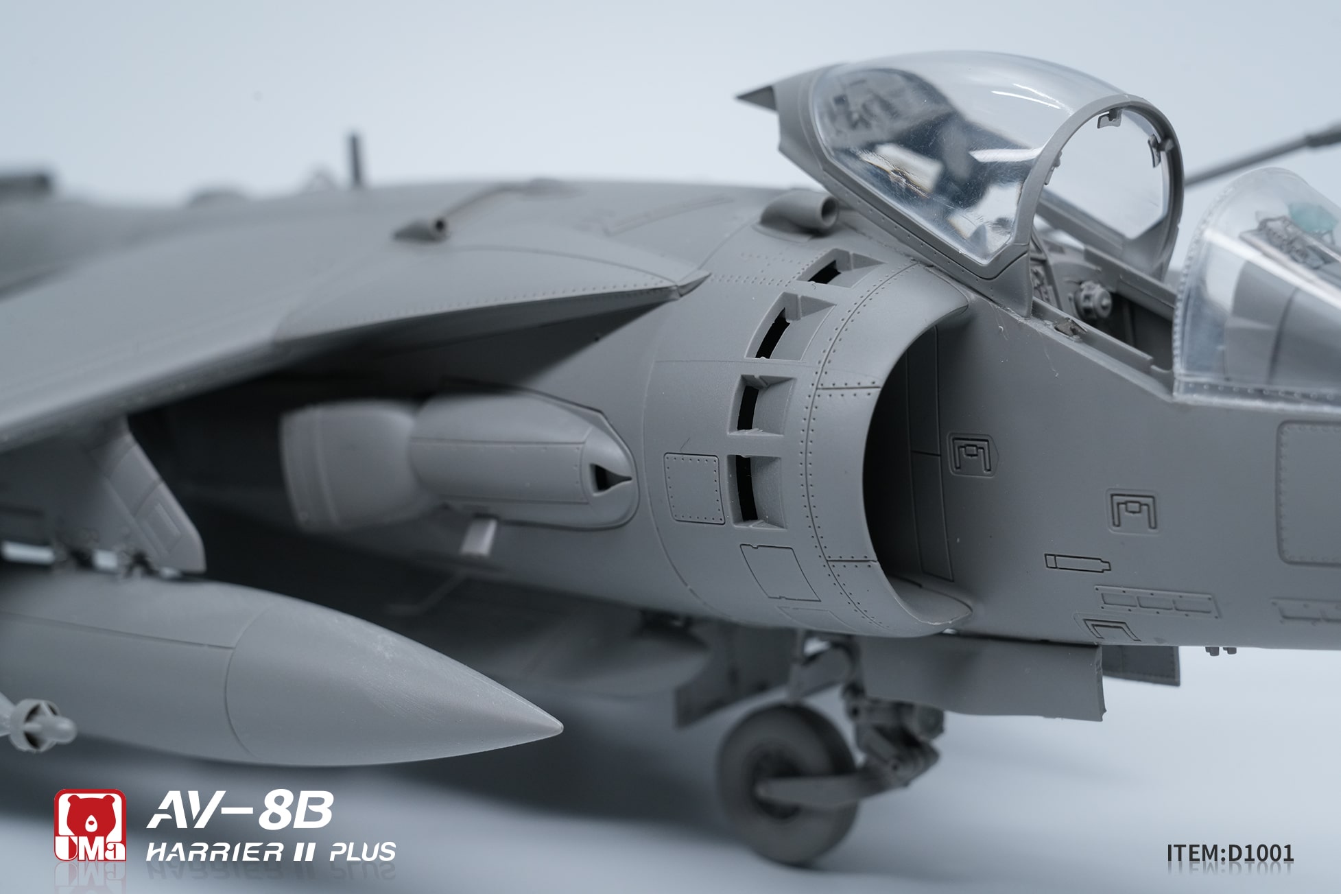 UMa Hobby Announces 1-48 AV-8B HARRIER II PLUS Straight Build-13