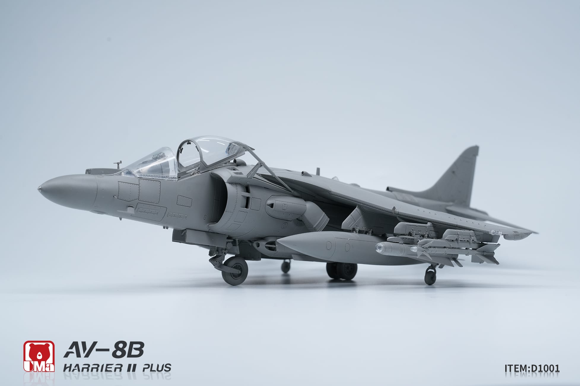 UMa Hobby Announces 1-48 AV-8B HARRIER II PLUS Straight Build-2
